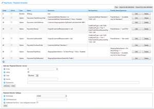 Picture of              Payment Director (for nopCommerce 3.60)